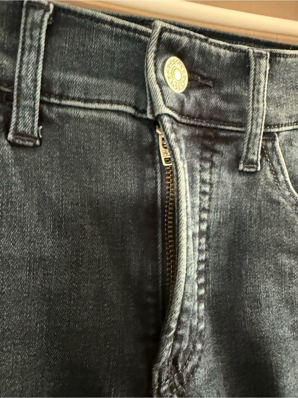 Express Dark Blue Women's Jeans - Picture 3 of 5